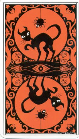 Halloween tarot