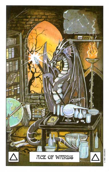 Dragon Tarot by Terry Donaldson & Peter Pracownik