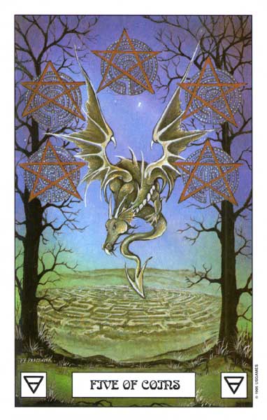 Dragon Tarot by Terry Donaldson & Peter Pracownik