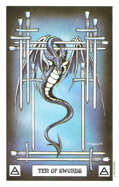 Dragon Tarot by Terry Donaldson & Peter Pracownik