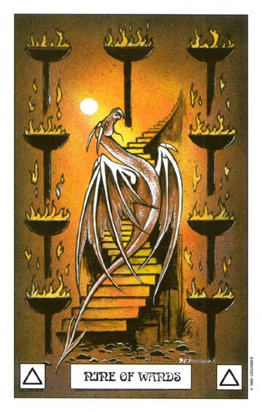 Dragon Tarot by Terry Donaldson & Peter Pracownik