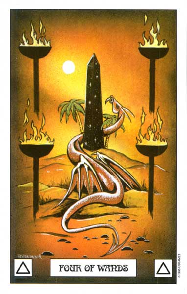 Dragon Tarot by Terry Donaldson & Peter Pracownik