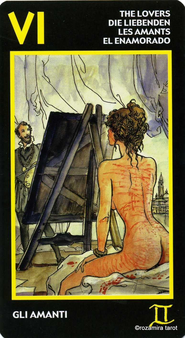 Manara Erotic Tarot