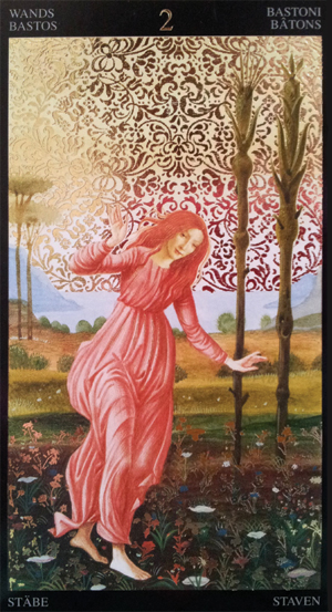 Golden Botticelli tarot