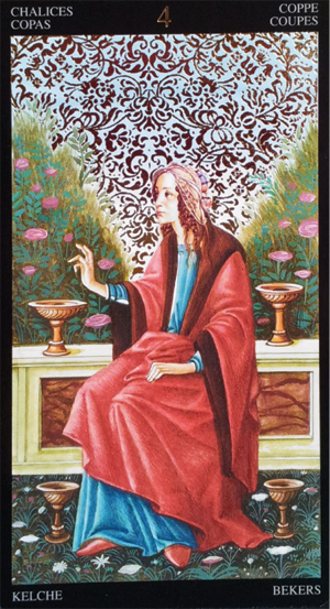 Golden Botticelli tarot