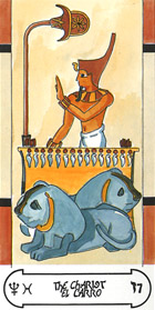 Egyptian Tarot de Esther Casla (Fournier)