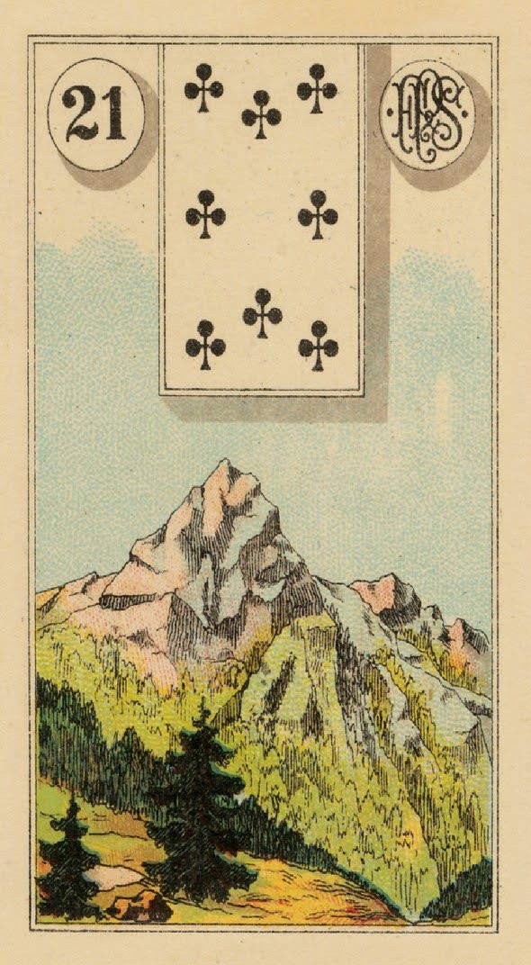 Grand Tableau Lenormand Oracle Card