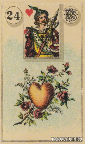 Grand Tableau Lenormand Oracle Card