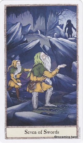 Hobbit Tarot by Peter Pracownik & Terry Donaldson