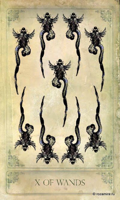 Sepia Stains Tarot by Bethalynne Bajema