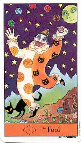 Halloween tarot