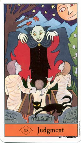 Halloween tarot