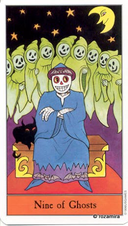 Halloween tarot