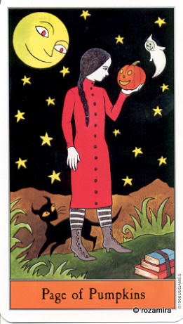 Halloween tarot