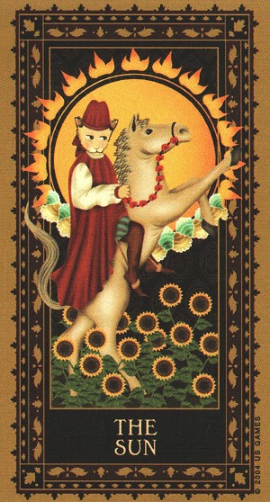 Medieval Cat tarot