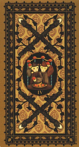 Medieval Cat tarot