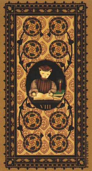 Medieval Cat tarot