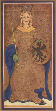 Golden Tarot. The Visconti-Sforza Deck