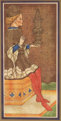 Golden Tarot. The Visconti-Sforza Deck