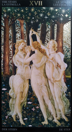 Golden Botticelli tarot