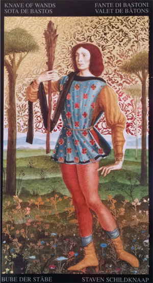 Golden Botticelli tarot