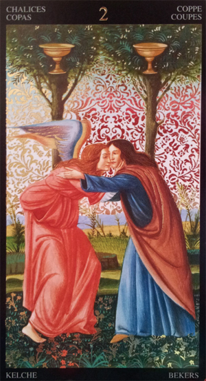 Golden Botticelli tarot