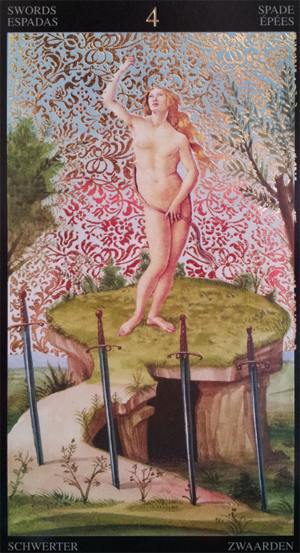 Golden Botticelli tarot