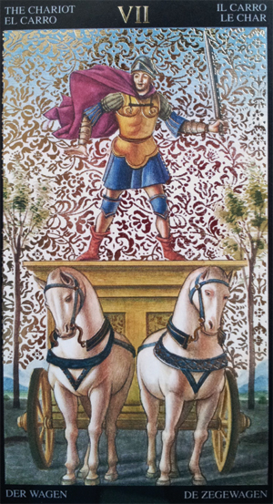 Golden Botticelli tarot