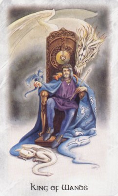 Celtic dragon tarot