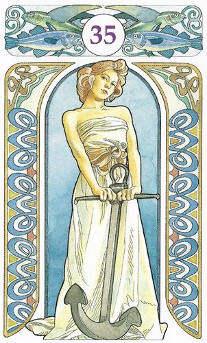 Art Nouveau Lenormand (Art Nouveau Oracle)