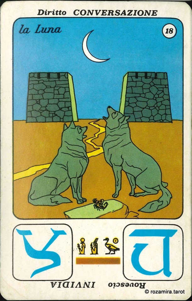 Aperol Tarot - Tarocchi Mazzo Egizio Barbieri