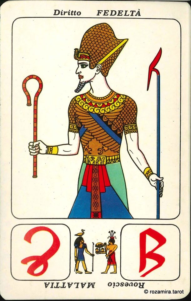 Aperol Tarot - Tarocchi Mazzo Egizio Barbieri