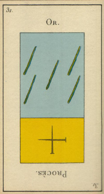 Etteilla Tarots - Grand Etteilla (Grimaud, 1910, type I)