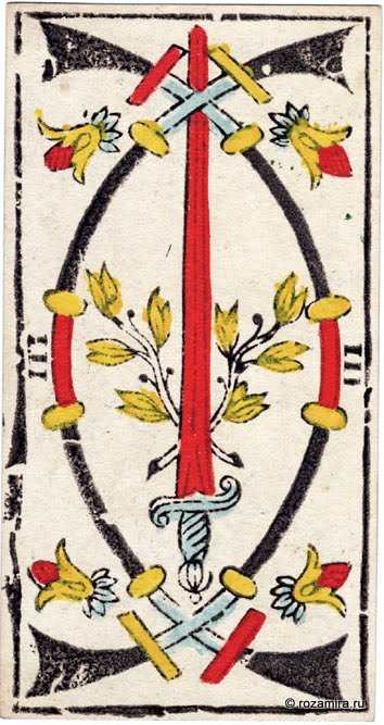 Ancient Tarot of Marseilles - Nicholas Conver 1761, Grimaud