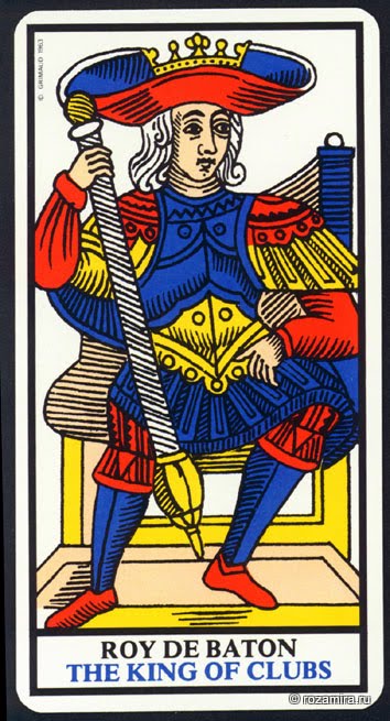 Ancient Tarot of Marseilles - Nicholas Conver 1761, Grimaud