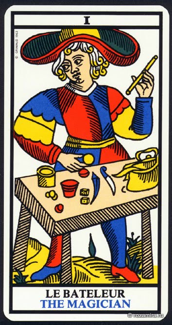 Ancient Tarot of Marseilles - Nicholas Conver 1761, Grimaud