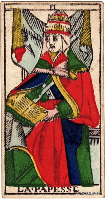 Ancient Tarot of Marseilles - Nicholas Conver 1761, Grimaud