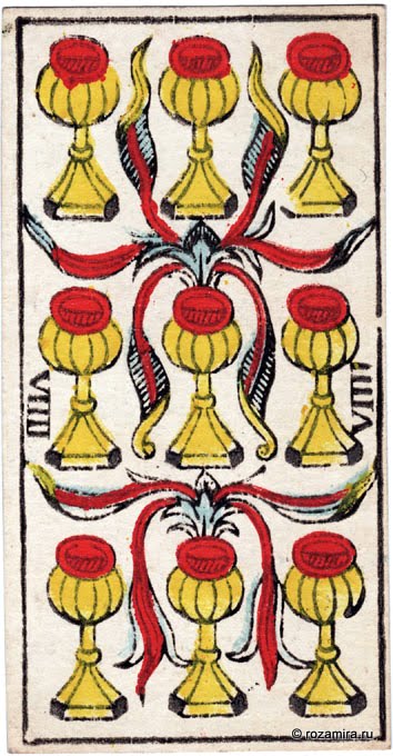 Ancient Tarot of Marseilles - Nicholas Conver 1761, Grimaud