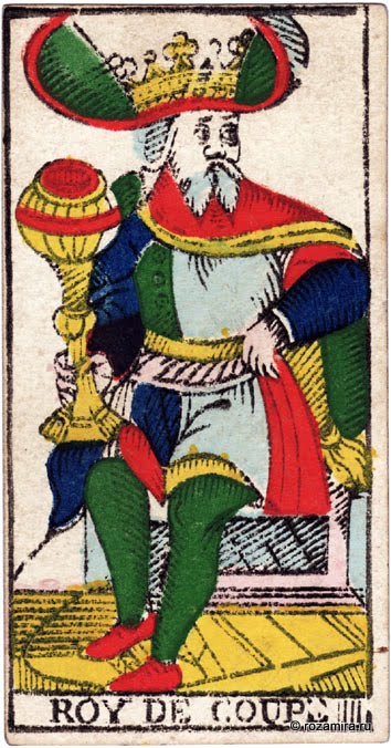 Ancient Tarot of Marseilles - Nicholas Conver 1761, Grimaud