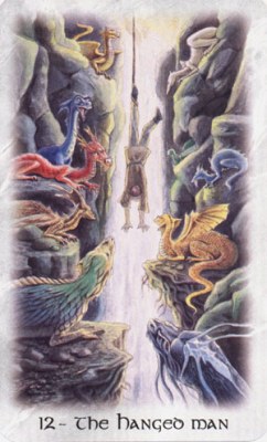 Celtic dragon tarot