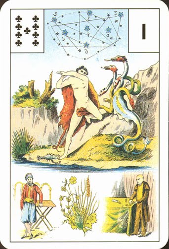 Lenormand - Astro-Mythological, Grand Jeu de Mle. Lenormand