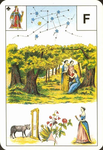 Lenormand - Astro-Mythological, Grand Jeu de Mle. Lenormand