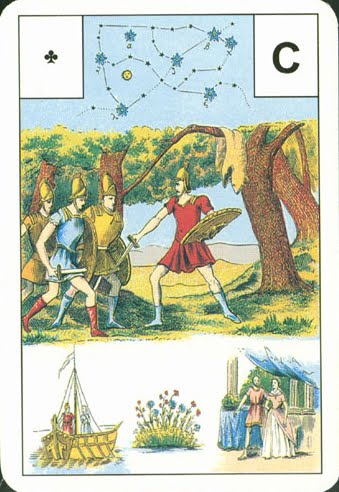 Lenormand - Astro-Mythological, Grand Jeu de Mle. Lenormand