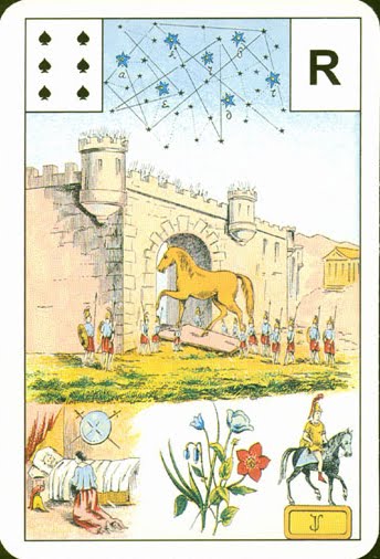 Lenormand - Astro-Mythological, Grand Jeu de Mle. Lenormand