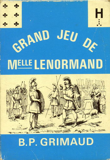 Lenormand - Astro-Mythological, Grand Jeu de Mle. Lenormand