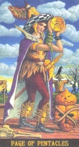 Jack O lantern Tarot