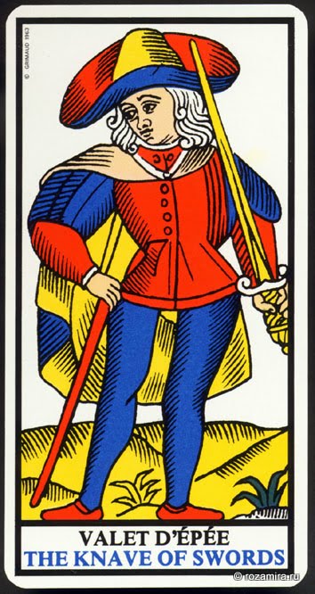 Ancient Tarot of Marseilles - Nicholas Conver 1761, Grimaud