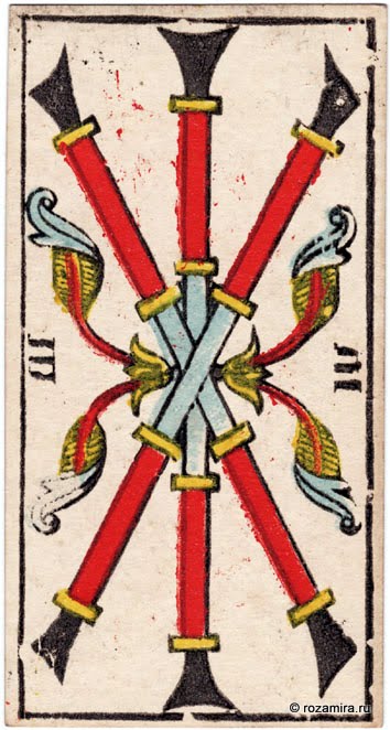 Ancient Tarot of Marseilles - Nicholas Conver 1761, Grimaud