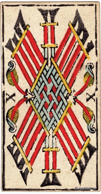 Ancient Tarot of Marseilles - Nicholas Conver 1761, Grimaud