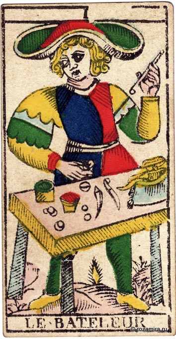 Ancient Tarot of Marseilles - Nicholas Conver 1761, Grimaud